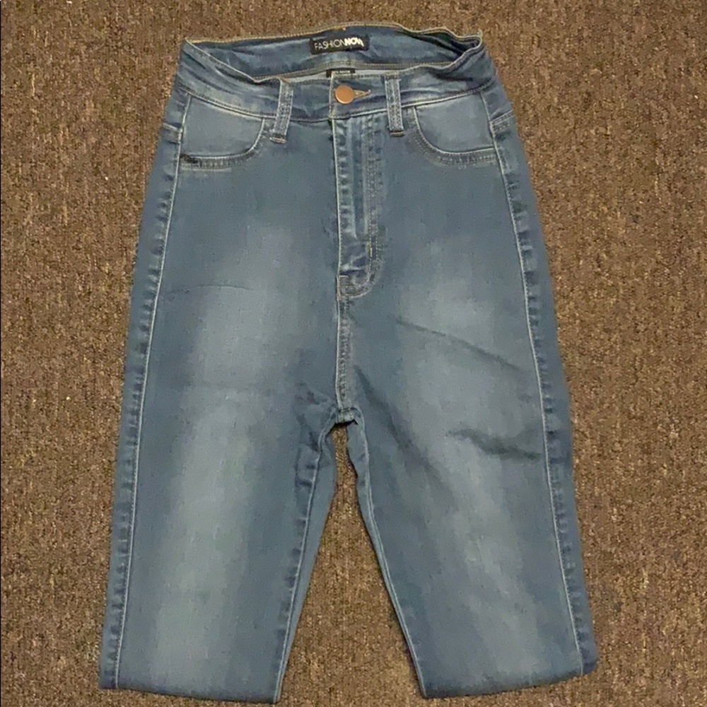 Fashion Nova High Waisted Jeans
